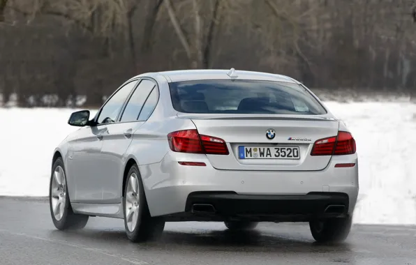 Белый, BMW, седан, M550 D