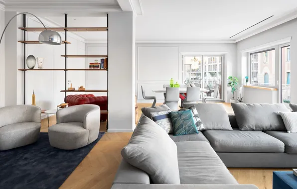 Дизайн, стиль, интерьер, Italy, гостиная, столовая, Roma, Casa C+C