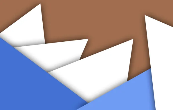 Белый, голубой, геометрия, коричневый, design, color, material