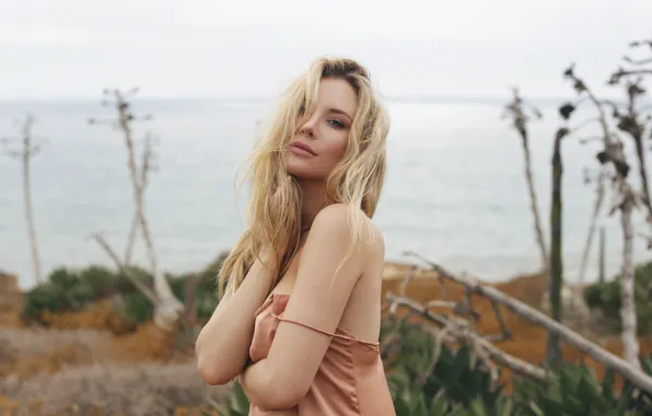 Картинка sexy, woman, young, beautiful, model, blonde, tiffany toth, tank top