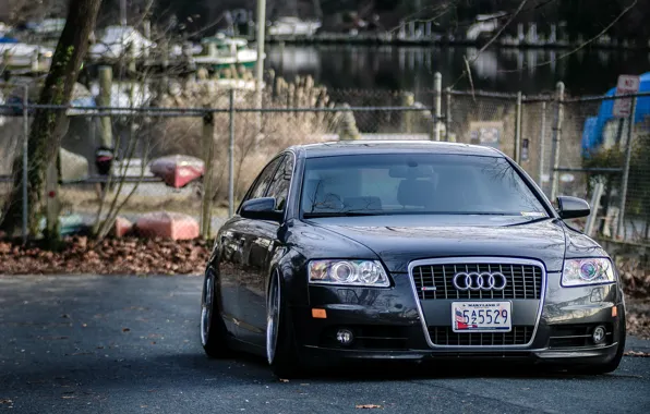 Audi, sedan, stance