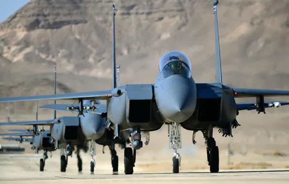 Истребители, Eagle, аэродром, F-15, «Игл»