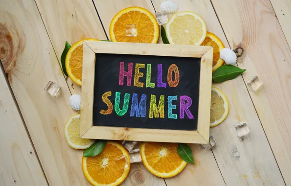 Картинка лимон, апельсин, lemon, summer, фрукты, fruit, orange, citrus