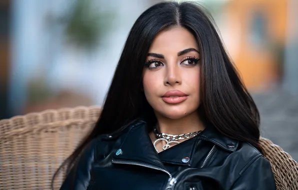 Взгляд, Лицо, Волосы, Брюнетка, Макияж, Tannaz