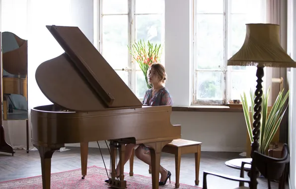 Girl, Music, Asian, Beauty, Piano, Kpop, Room, Interior
