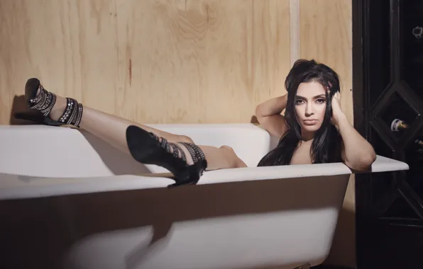Лицо, модель, волосы, ванна, Vanessa