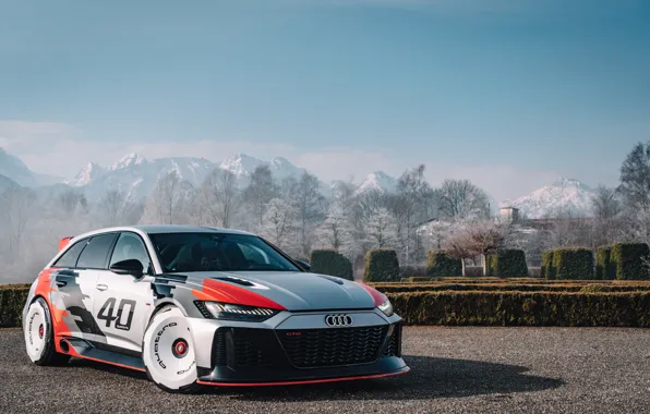 Audi, Mountain, Quattro, Forest, RS6, Audi RS6, GTO Concept