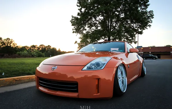 Nissan, 350z, japan, ниссан, jdm, tuning, custom, low