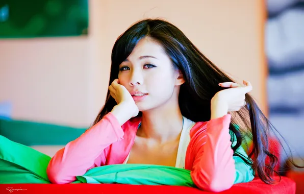 Взгляд, девушка, настроение