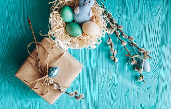 Яйца, Пасха, верба, easter