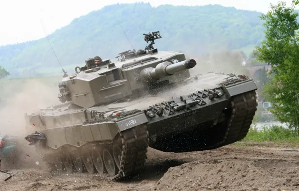 Оружие, танк, Leopard 2 A4