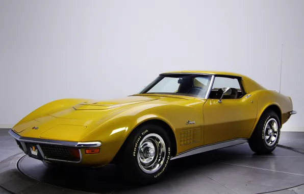 Картинка Corvette, Chevrolet, классика, auto, 1970, wallpapers, корвет, Stingray
