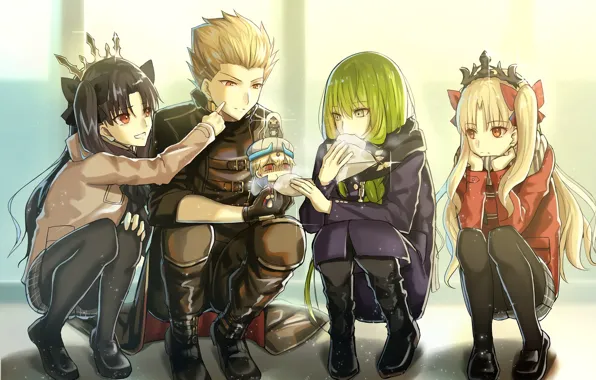 Картинка Fate / Grand Order, персонажи, Судьба великая кампания, арт