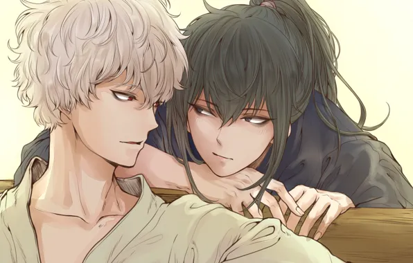 Аниме, арт, парни, Gintama, Гинтоки