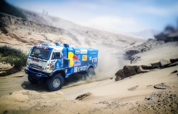 Песок, Спорт, Грузовик, Гонка, Мастер, 500, Kamaz, Rally