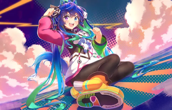 Небо, девушка, Twin Turbo, Uma Musume: Pretty Derby