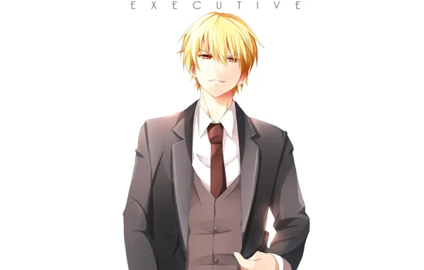 Аниме, арт, парень, блондин, Гильгамеш, Fate Grand Order, Судьба великая кампания