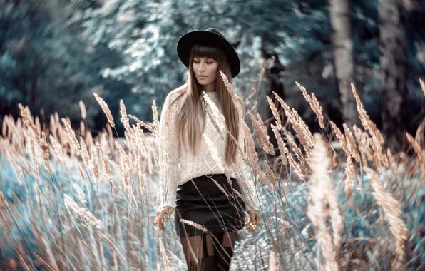 Девушка, природа, Kristina