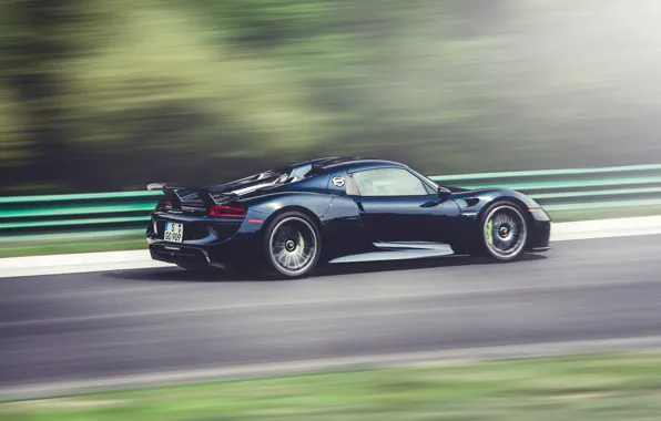 Porsche, Spyder, 918, Motion, Porsche 918 Spyder