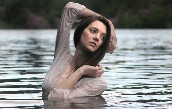 Портрет, в воде, Tanya