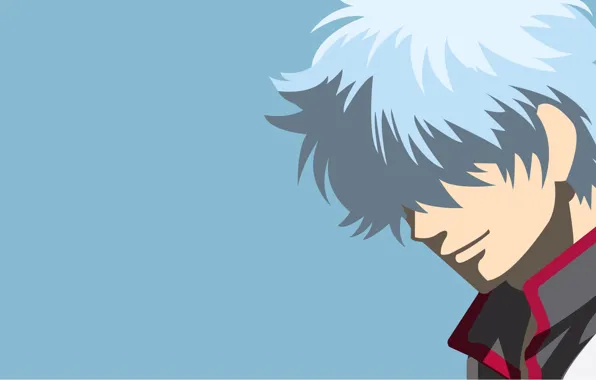 Минимализм, парень, Gintama, Саката Гинтоки