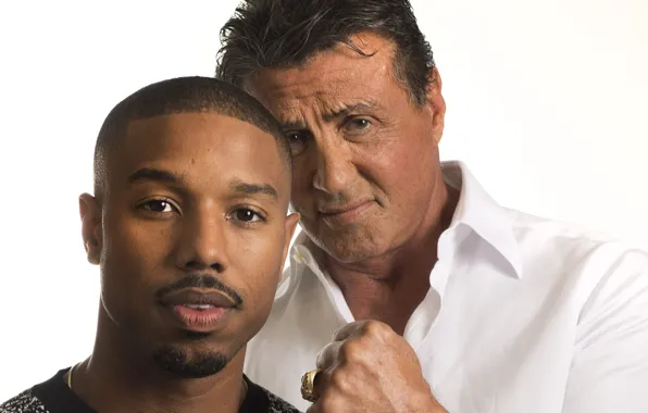 Скачать обои Сильвестр Сталлоне, Creed, Sylvester Stallone, Michael B ...