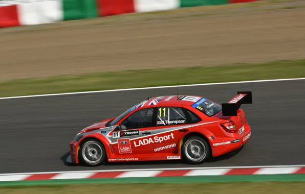 Картинка red, Lada, Лада, Granta, Гранта, WTCC, TC1