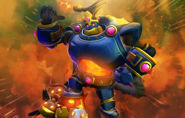 Робот, Paladins, Bomb King