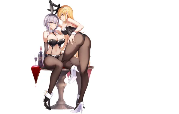 Sexy, ass, Anime, butt, bunny, posing, bunny girl, usage