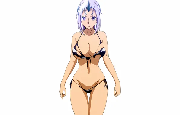 Girl, sexy, cleavage, long hair, boobs, anime, beautiful, purple eyes