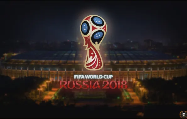 Картинка Спорт, Лого, Футбол, Москва, Логотип, Россия, 2018, Стадион