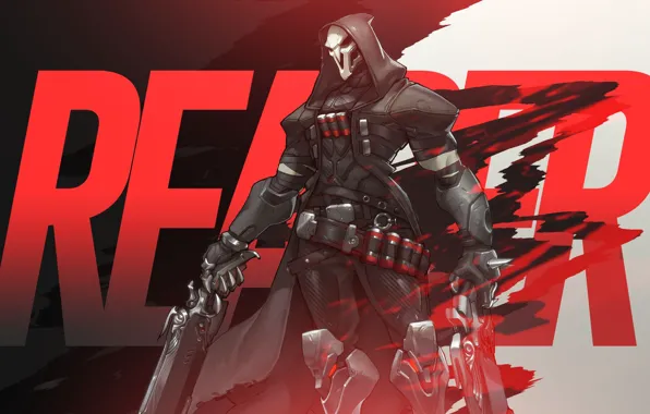 Blizzard, Wallpaper, Game, Reaper, Overwatch