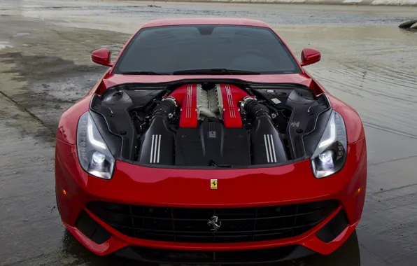 Картинка Феррари, Мотор, Ferrari, Berlinetta, F12