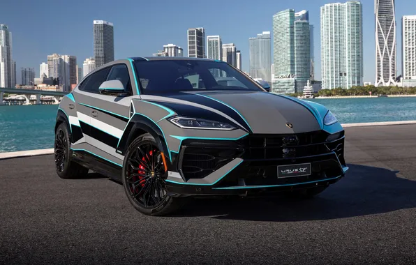 Картинка Lamborghini, Wallpaper, Lamborghini Ad Personam Urus SE 2024