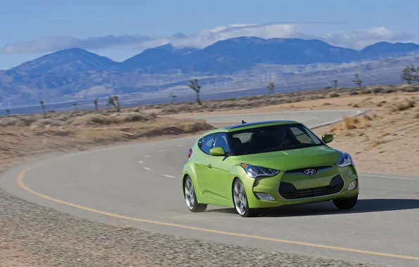 Дорога, горы, concept, hyundai