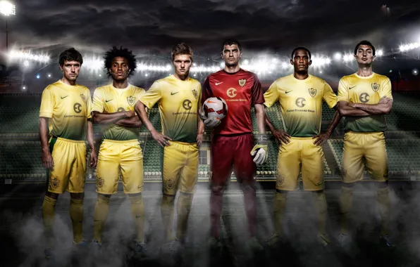 Спорт, Футбол, Football, Sport, Soccer, Анжи, Новая форма