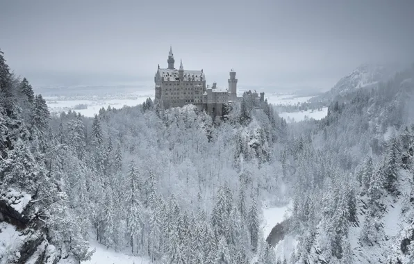 Картинка Germany, Bavaria, Neuschwanstein Castle