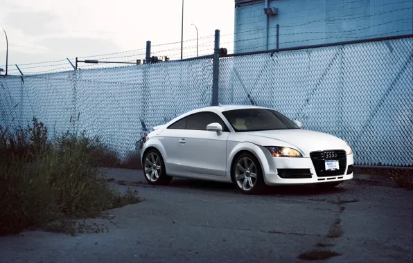 Картинка Audi, white