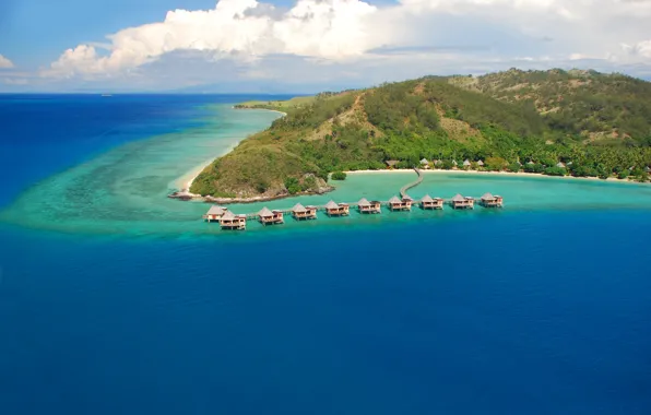 Океан, остров, отель