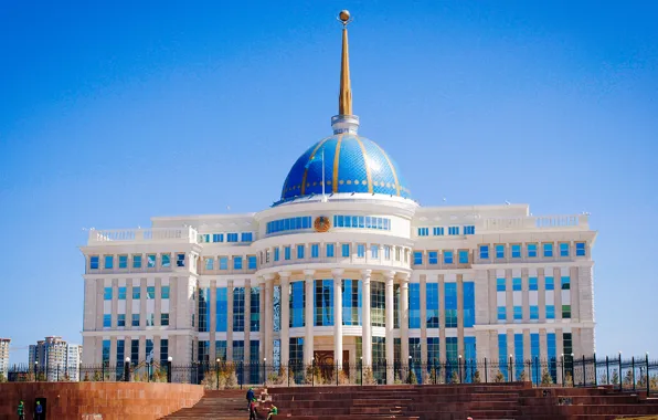 Astana, Kazakhstan, Ak orda, Beautiful construction