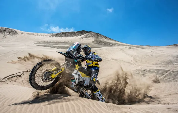 Песок, Мотоцикл, Мото, Rally, Dakar, Дакар, Ралли, Дюна