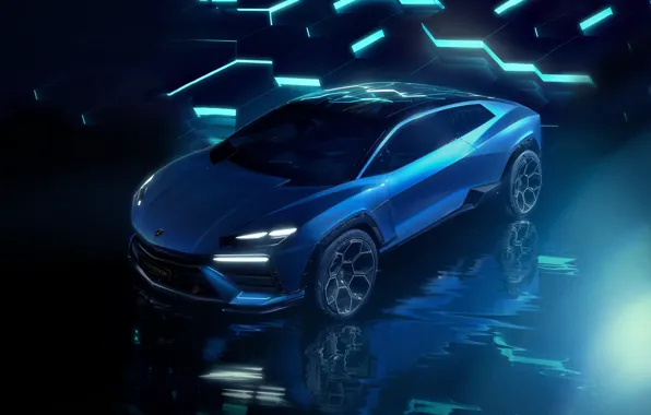 Lamborghini, electric car, Lamborghini Lanzador Concept, Lanzador