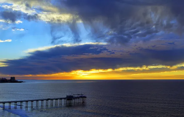 Море, небо, мост