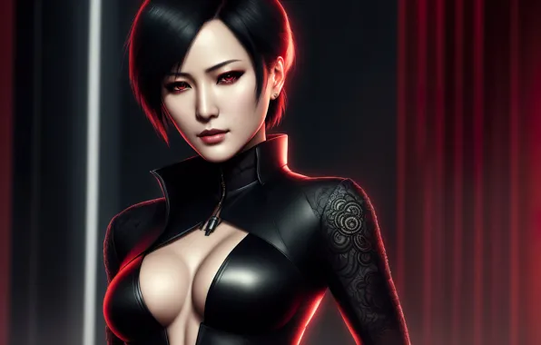 Girl, fantasy, Asian, art, digital art, fantasy art, fantasy girl, Stable Diffusion