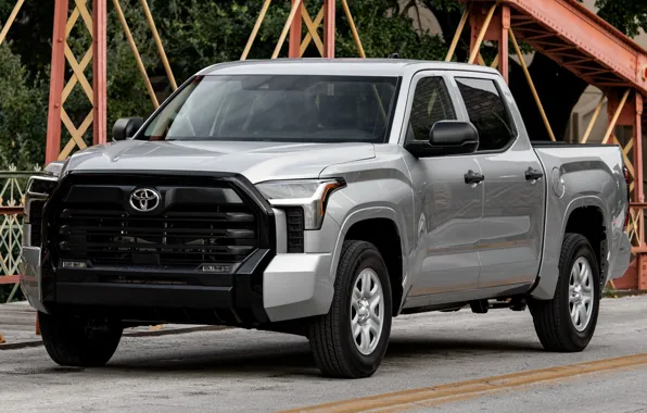 Мощь, Toyota, пикап, экстерьер, CrewMax, 2022, Tundra SR