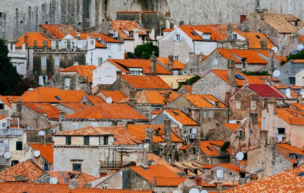 Roofs, Croatia, Dubrovnik