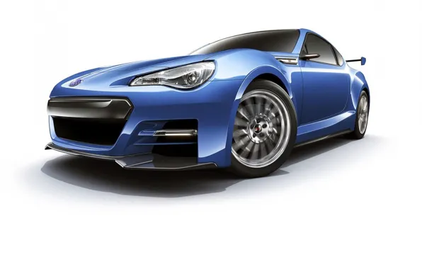 Купе, концепт-арт, Subaru BRZ STI