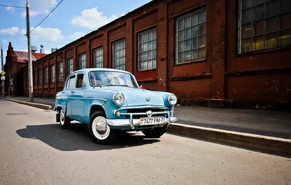 Картинка машина, фон, Moskvich 403