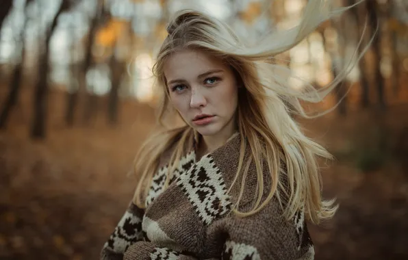 Осень, волосы, Jesse Herzog, Annika