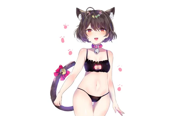 Картинка girl, sexy, lingerie, bra, cleavage, panties, boobs, anime